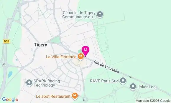 Localisation Franprix - 91250