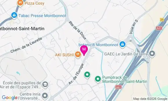 Localisation Carrefour Express - 38330
