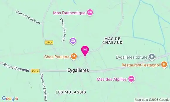 Localisation Eygalieres Maison Bel Age - 13810