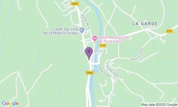 Localisation Montlaur Bp - 11220