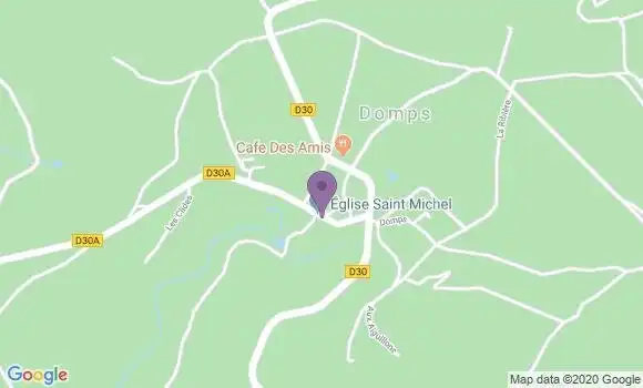 Localisation Domps Ap - 87120