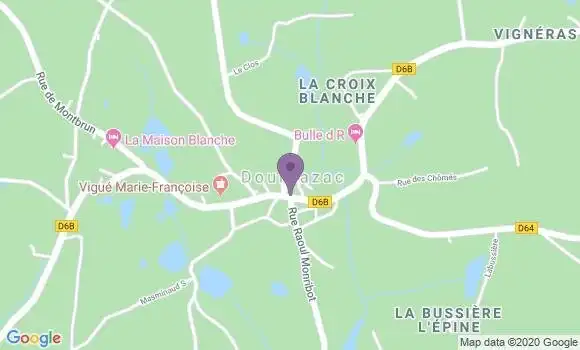 Localisation Dournazac Bp - 87230