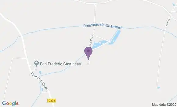 Localisation Folles Ap - 87250