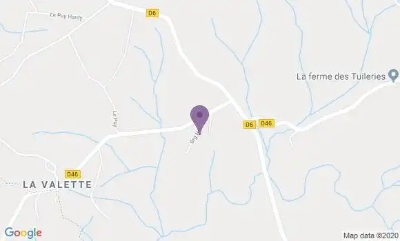 Localisation Glandon Ap - 87500