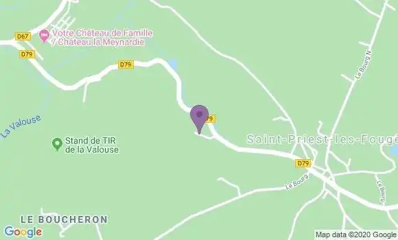 Localisation Janailhac Ap - 87800