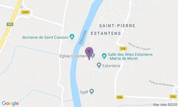 Localisation Meuzac Ap - 87380