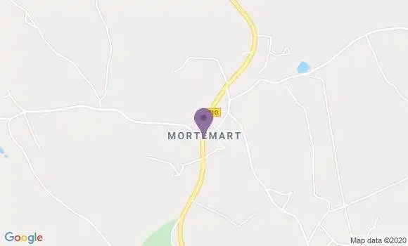 Localisation Mortemart Bp - 87330