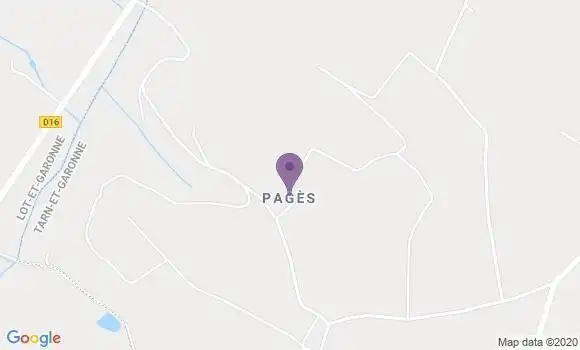 Localisation Pageas Ap - 87230