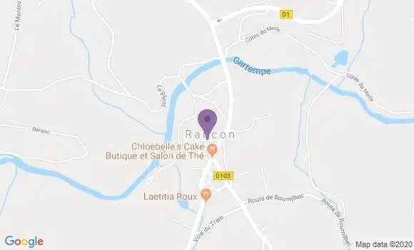 Localisation Rancon Ap - 87290