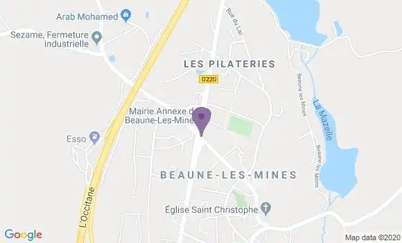 Localisation Rilhac Rancon - 87570