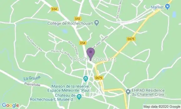 Localisation Rochechouart - 87600