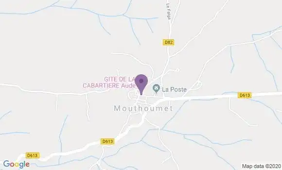 Localisation Mouthoumet Ap - 11330