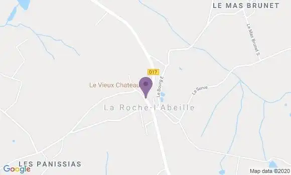 Localisation La Roche l
