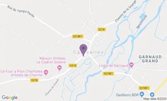 Localisation Saint Julien le Petit Ap - 87460