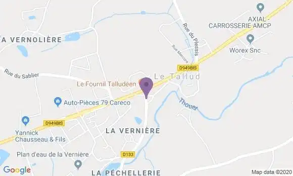 Localisation Saint Pardoux Ap - 87250