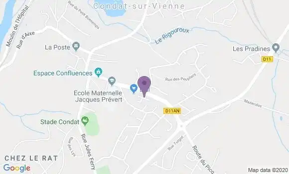 Localisation Solignac - 87110