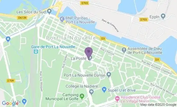Localisation Port la Nouvelle Bp - 11210
