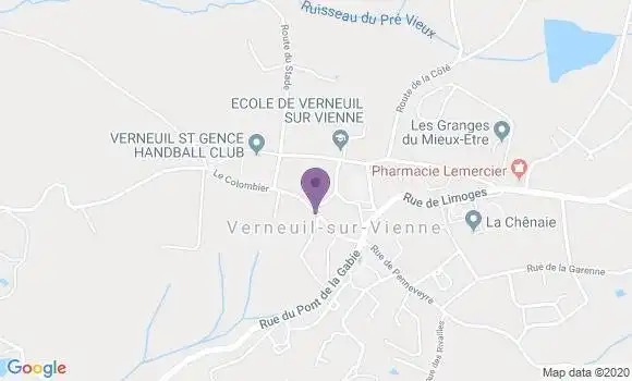 Localisation Veyrac Ap - 87520