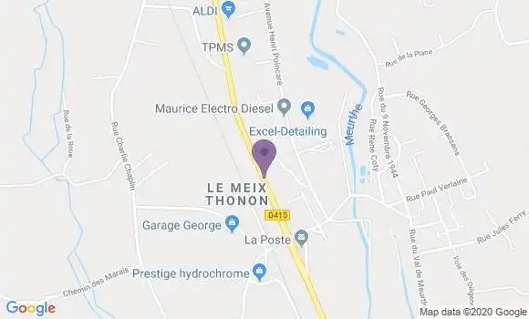 Localisation Anould - 88650