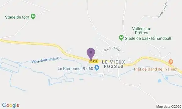 Localisation Bellefontaine Ap - 88370