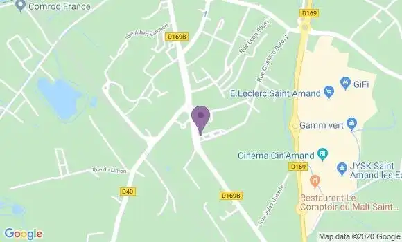 Localisation Bruyeres - 88600