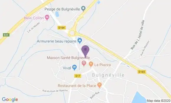 Localisation Bulgneville Bp - 88140