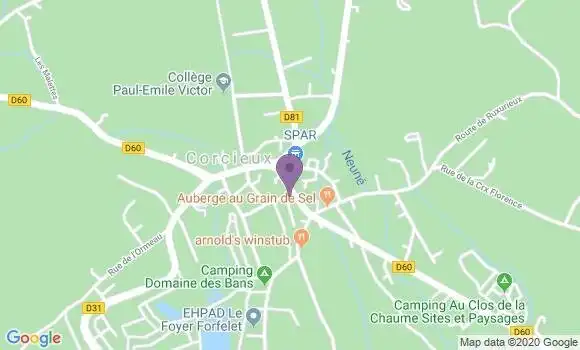 Localisation Corcieux Bp - 88430
