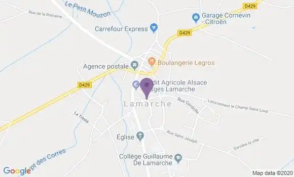 Localisation Lamarche - 88320