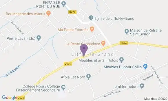 Localisation Liffol le Grand - 88350