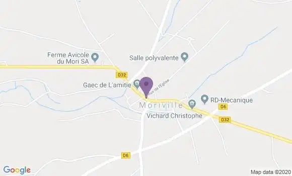 Localisation Moriville Ap - 88330