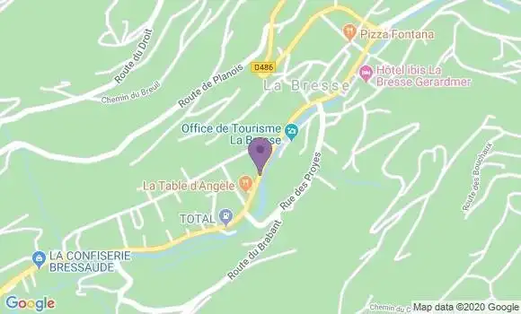 Localisation Rochesson Ap - 88120
