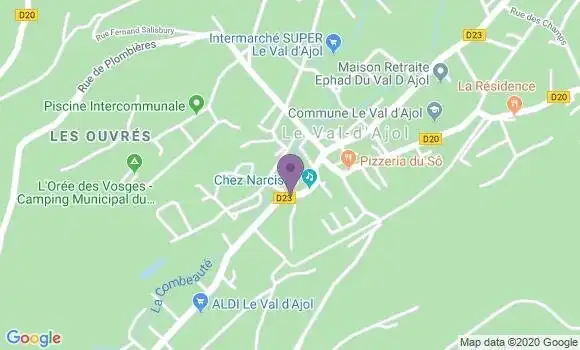 Localisation Le Val d
