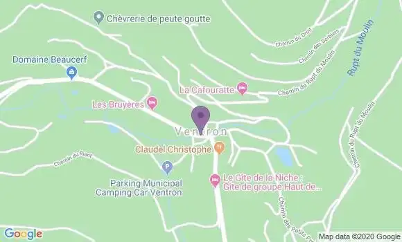 Localisation Ventron Ap - 88310