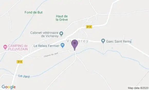 Localisation Vicherey Ap - 88170