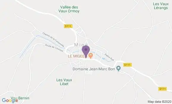 Localisation Mige Ap - 89580