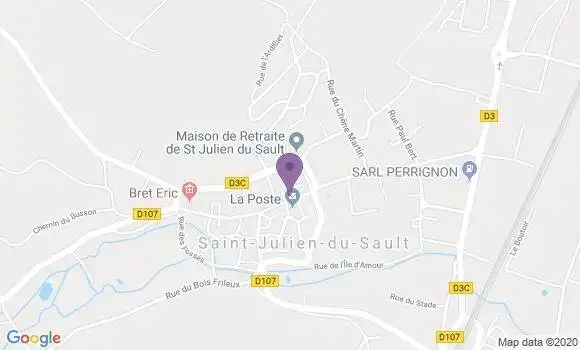 Localisation Cezy Ap - 89410