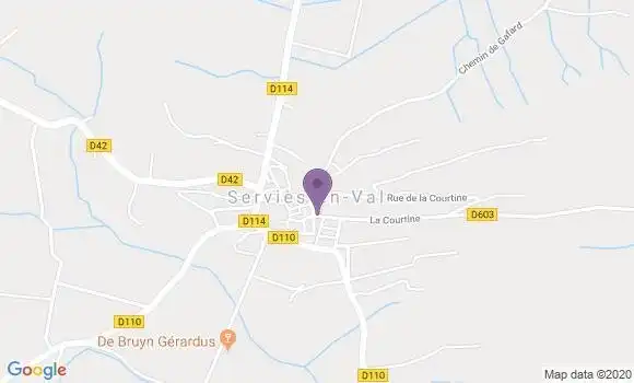 Localisation Pradelles En Val Ap - 11220