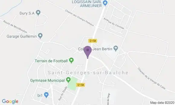 Localisation Charbuy Bp - 89113