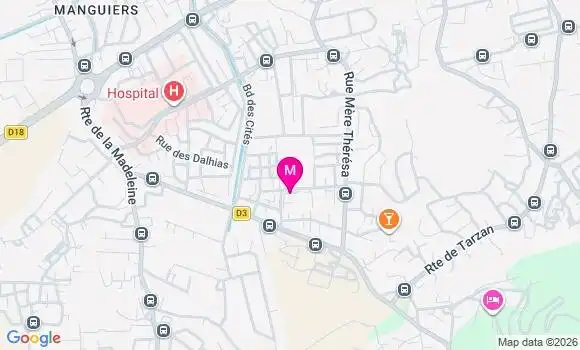 Localisation Cayenne Cabassou - 97300