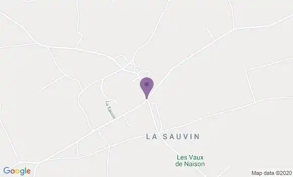 Localisation Etais la Sauvin Bp - 89480