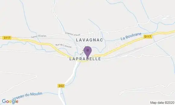 Localisation Puilaurens Bp - 11140