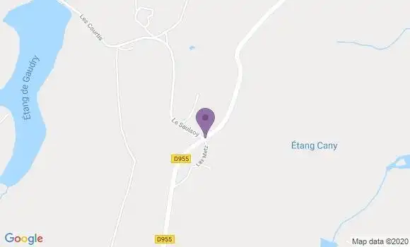 Localisation Fontenoy Ap - 89520