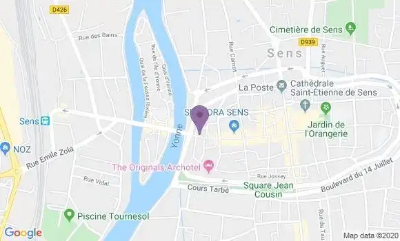 Localisation Gron Ap - 89100