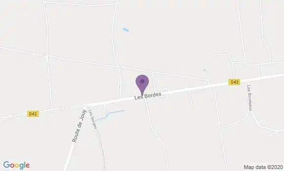 Localisation Jouy Ap - 89150