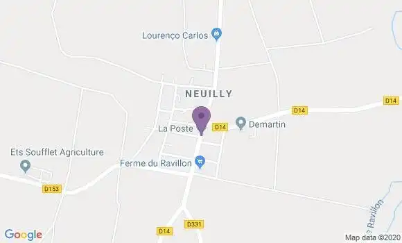 Localisation Neuilly Ap - 89113