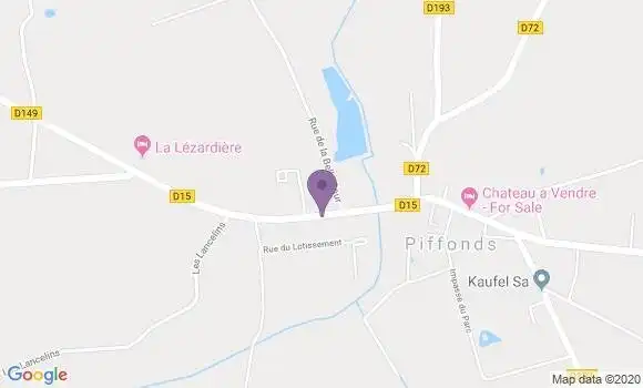 Localisation Piffonds Ap - 89330