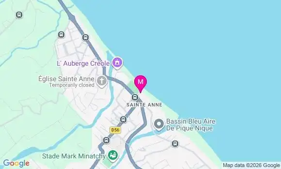 Localisation Sainte Anne - 97437