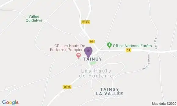 Localisation Taingy Ap - 89560