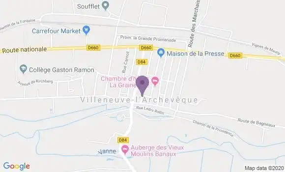 Localisation Villeneuve l