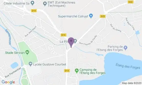 Localisation Offemont Bp - 90300
